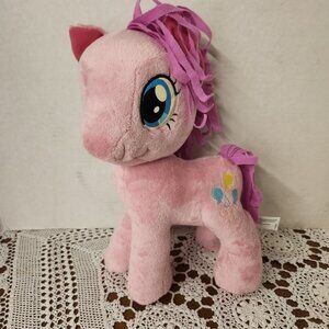 My Little Pony Pinkie Pie Plush 12 Inch Pink Stuffed Animal Hasbro 2014 Toy